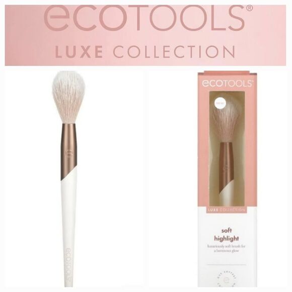Ecotools Luxe Collection Soft Highlight Luxuriously Soft Brush - Picture 1 of 5